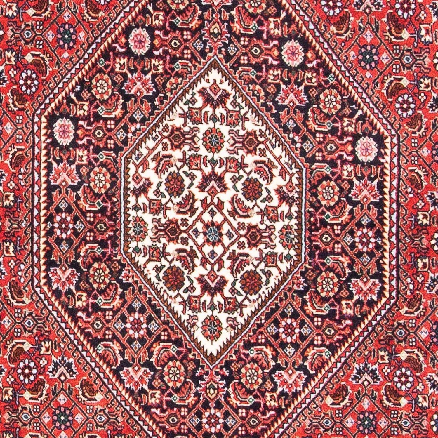 Persisk tæppe - Bijar - 186 x 110 cm - rød