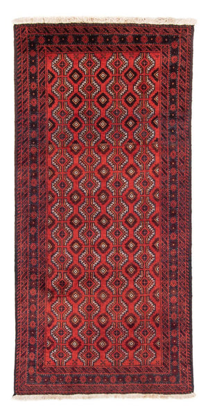 Løber Baluch-tæppe - 185 x 97 cm - rød