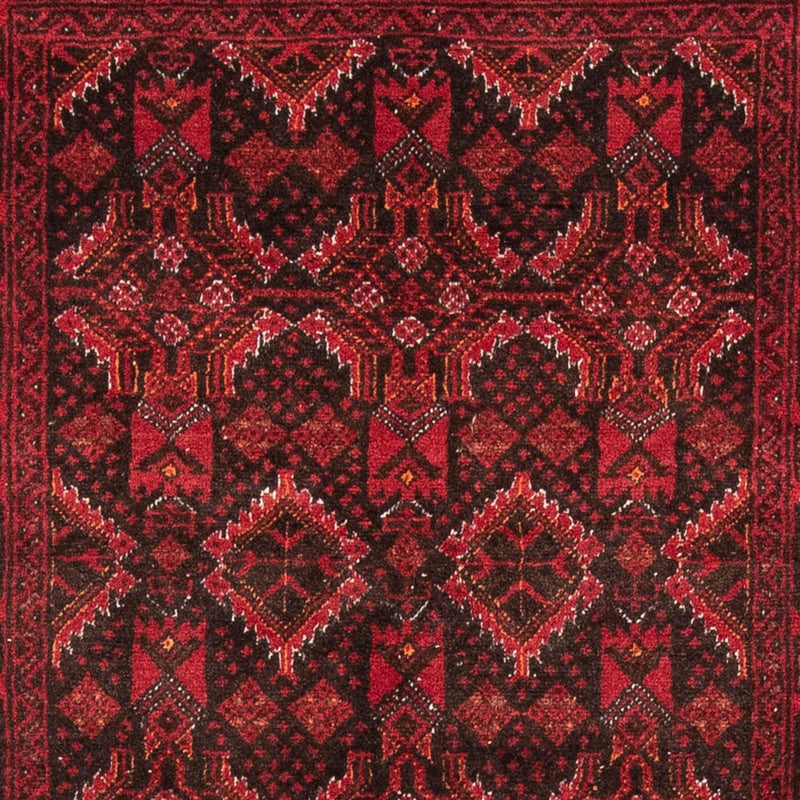 Løber Baluch-tæppe - 196 x 100 cm - rød