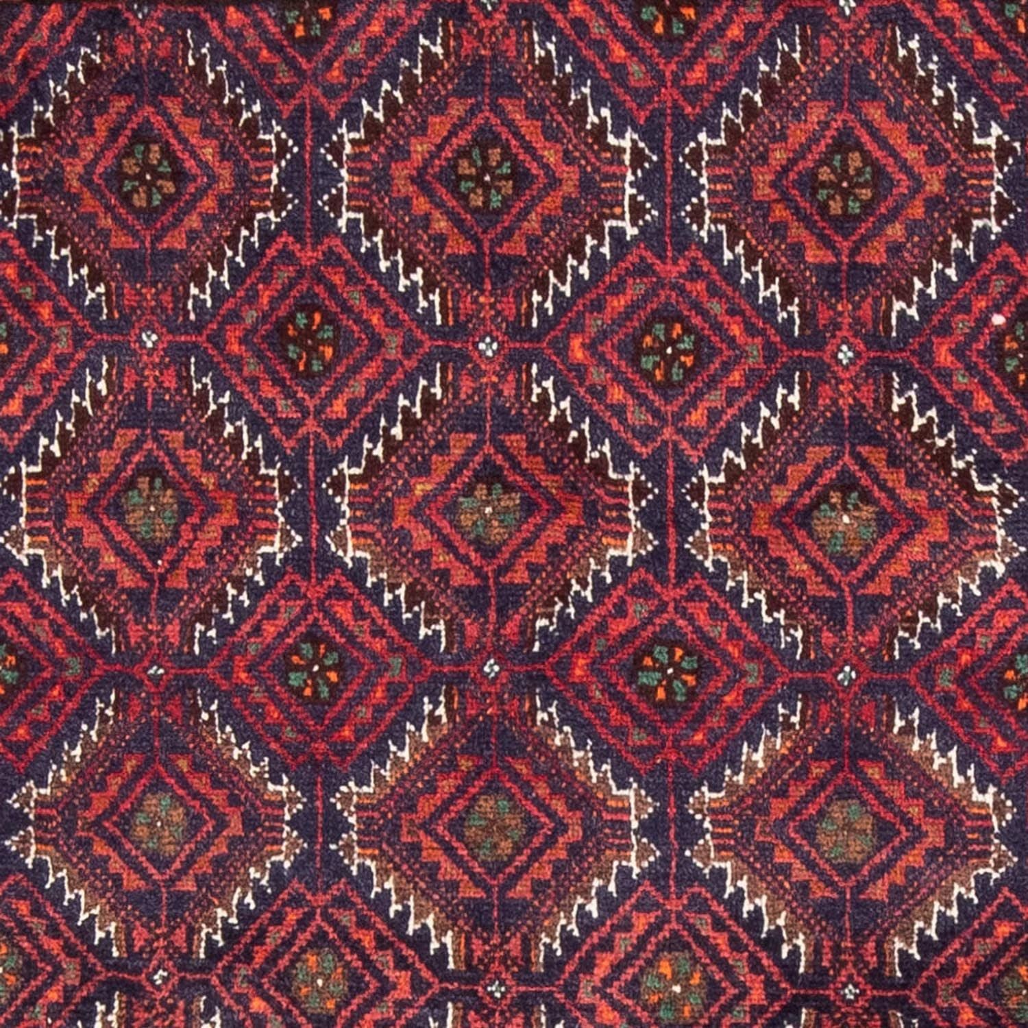 Løber Baluch-tæppe - 176 x 89 cm - rød