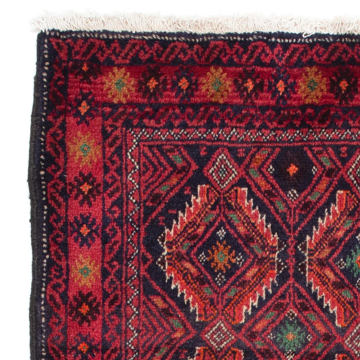 Baluch-tæppe - 159 x 89 cm - mørkeblå