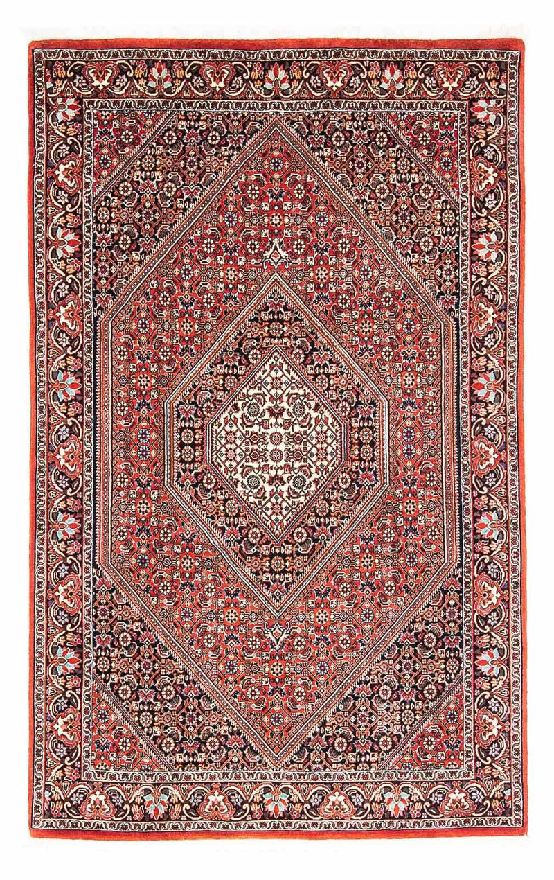 Persisk tæppe - Bijar - 186 x 109 cm - rød