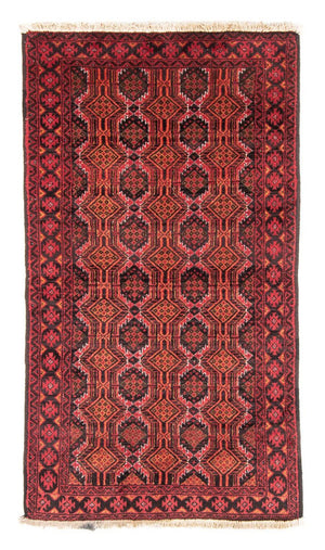 Løber Baluch-tæppe - 184 x 98 cm - flerfarvet