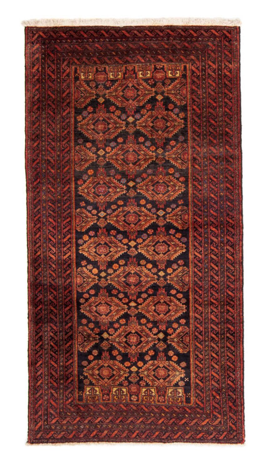 Løber Baluch-tæppe - 189 x 102 cm - rust