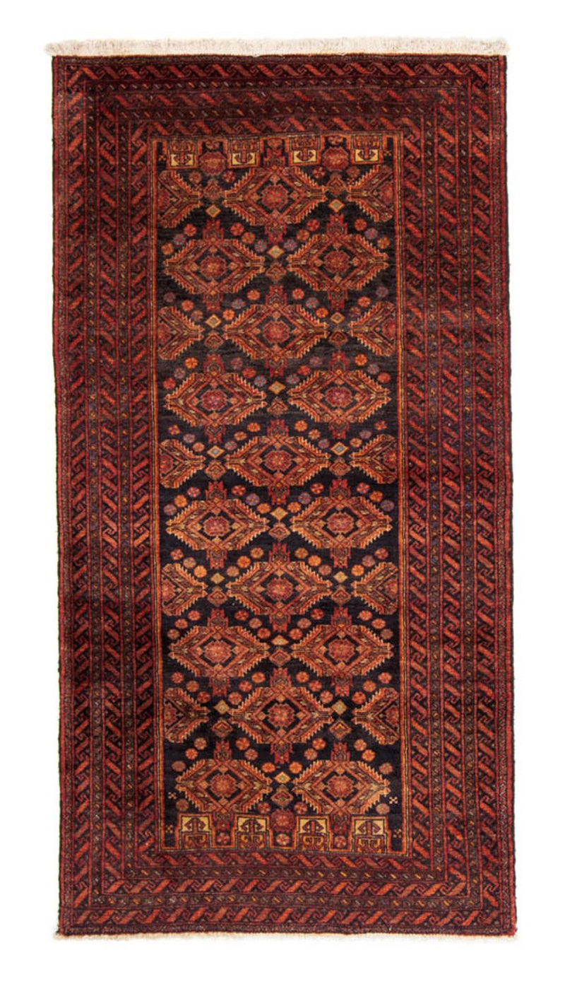 Løber Baluch-tæppe - 189 x 102 cm - rust