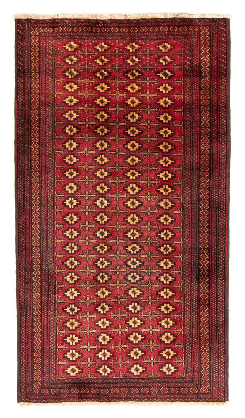 Løber Baluch-tæppe - 200 x 106 cm - rød