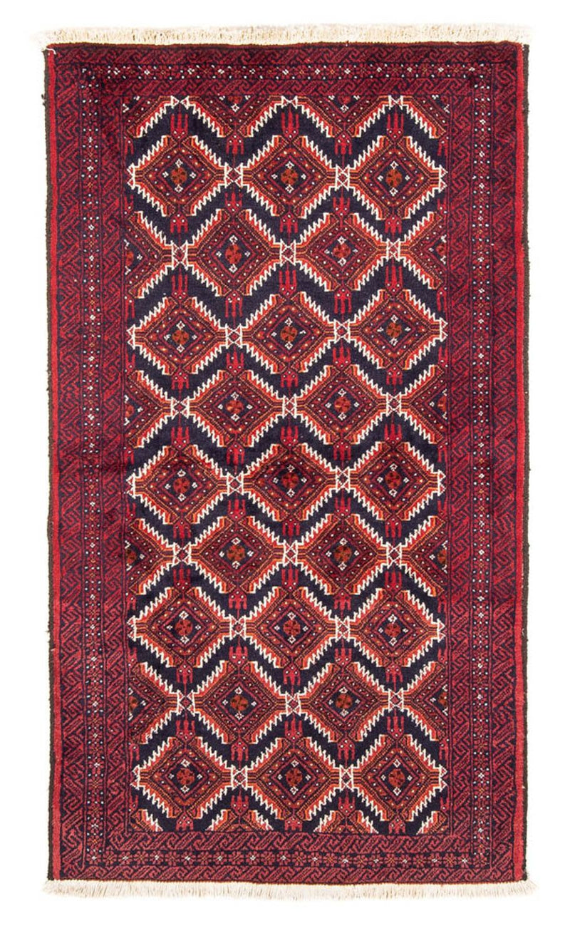 Løber Baluch-tæppe - 175 x 94 cm - rød