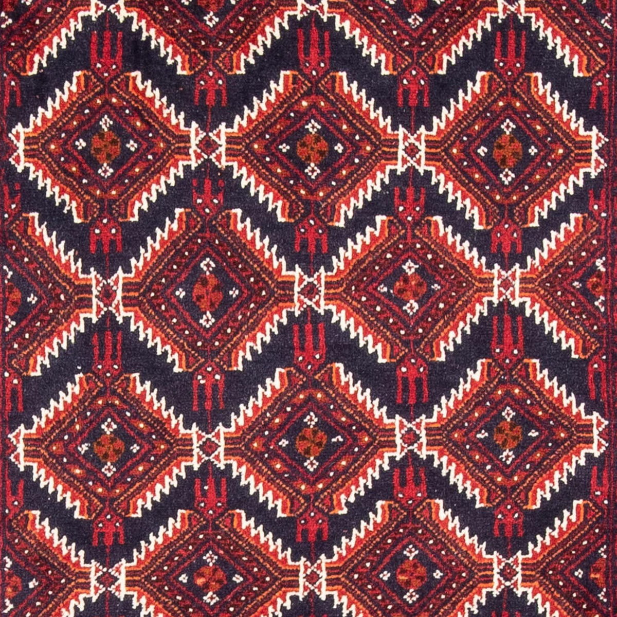 Løber Baluch-tæppe - 175 x 94 cm - rød