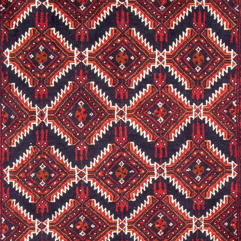 Løber Baluch-tæppe - 175 x 94 cm - rød