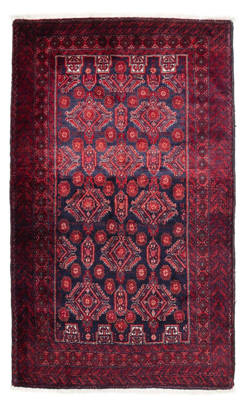 Baluch-tæppe - 187 x 108 cm - mørkeblå
