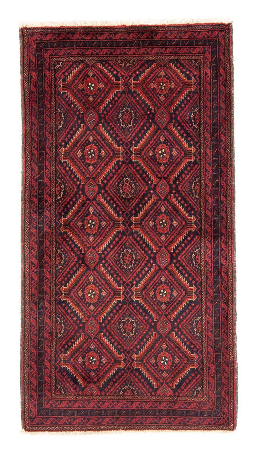 Baluch-tæppe - 167 x 87 cm - rød