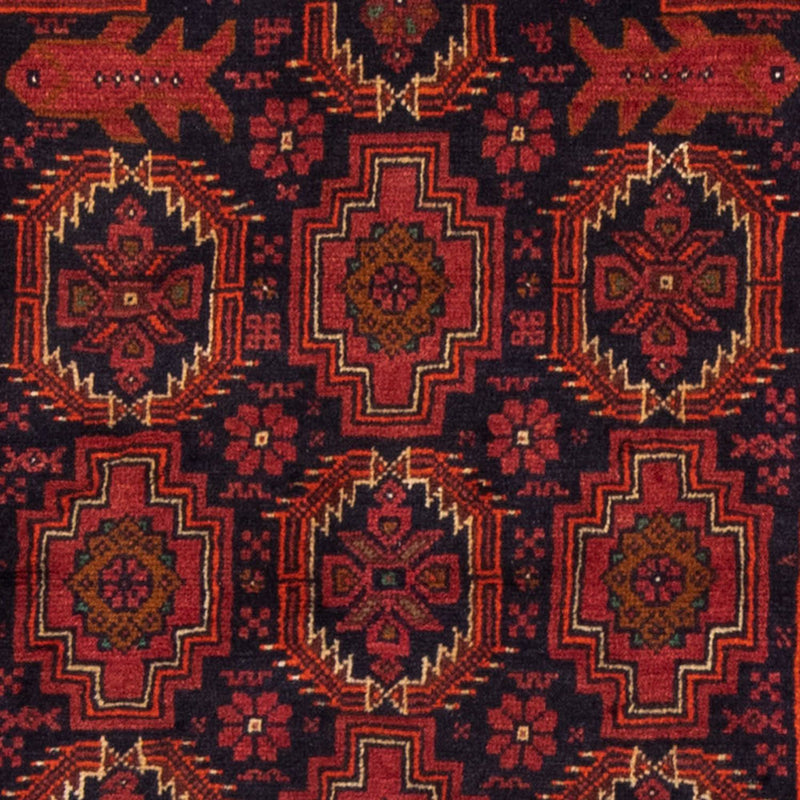 Løber Baluch-tæppe - 182 x 103 cm - rød