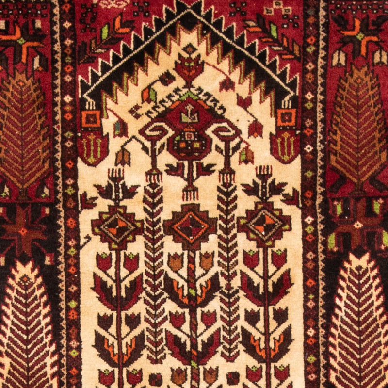 Løber Baluch-tæppe - 187 x 102 cm - rød