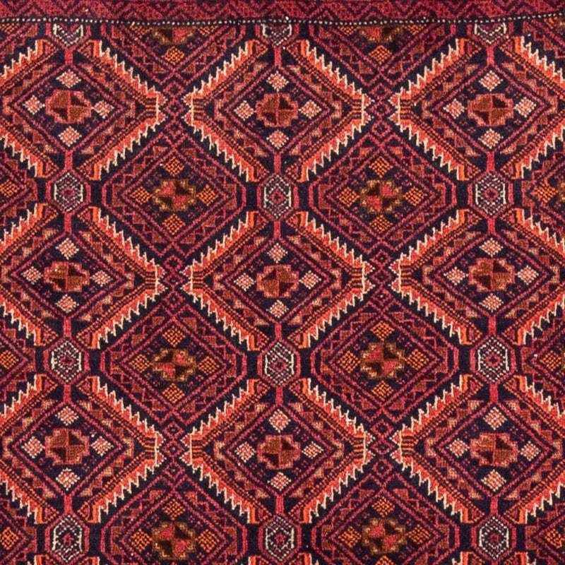 Løber Baluch-tæppe - 190 x 105 cm - rød