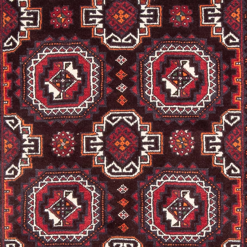 Løber Baluch-tæppe - 194 x 105 cm - rød