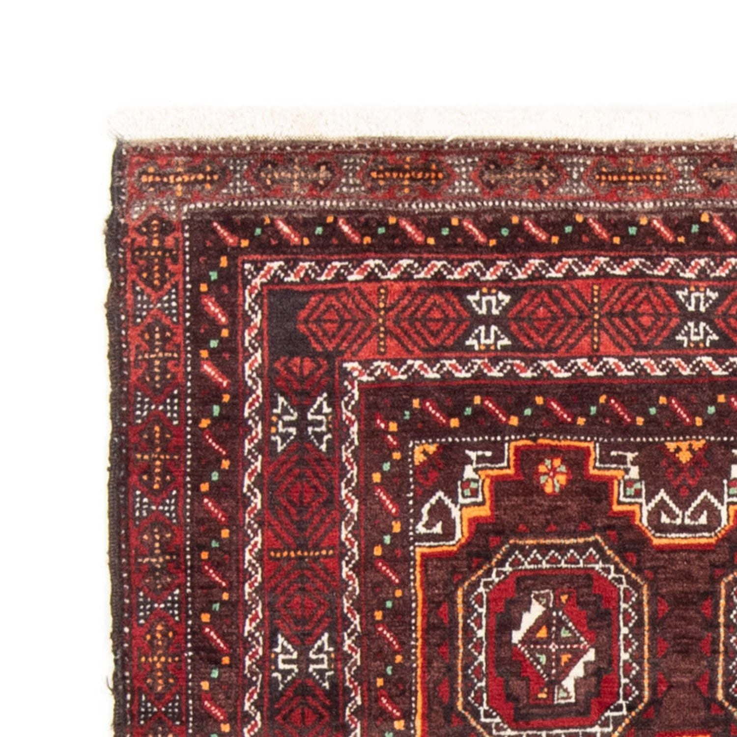 Løber Baluch-tæppe - 186 x 99 cm - rød