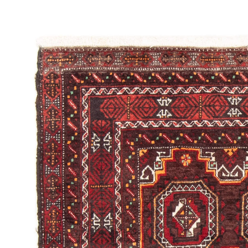 Løber Baluch-tæppe - 186 x 99 cm - rød
