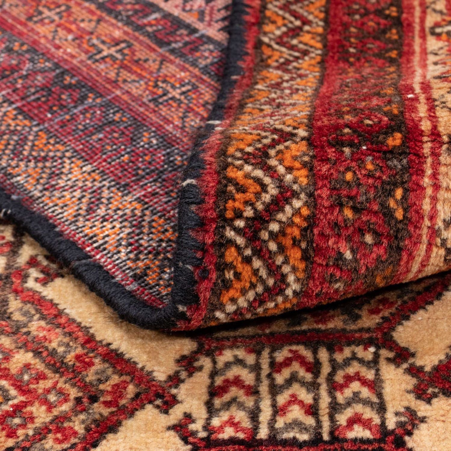 Løber Baluch-tæppe - 222 x 111 cm - beige