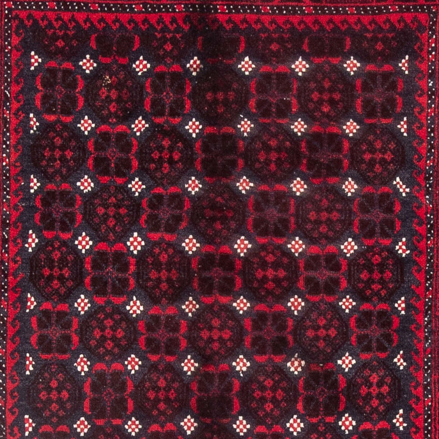Løber Baluch-tæppe - 185 x 107 cm - rød