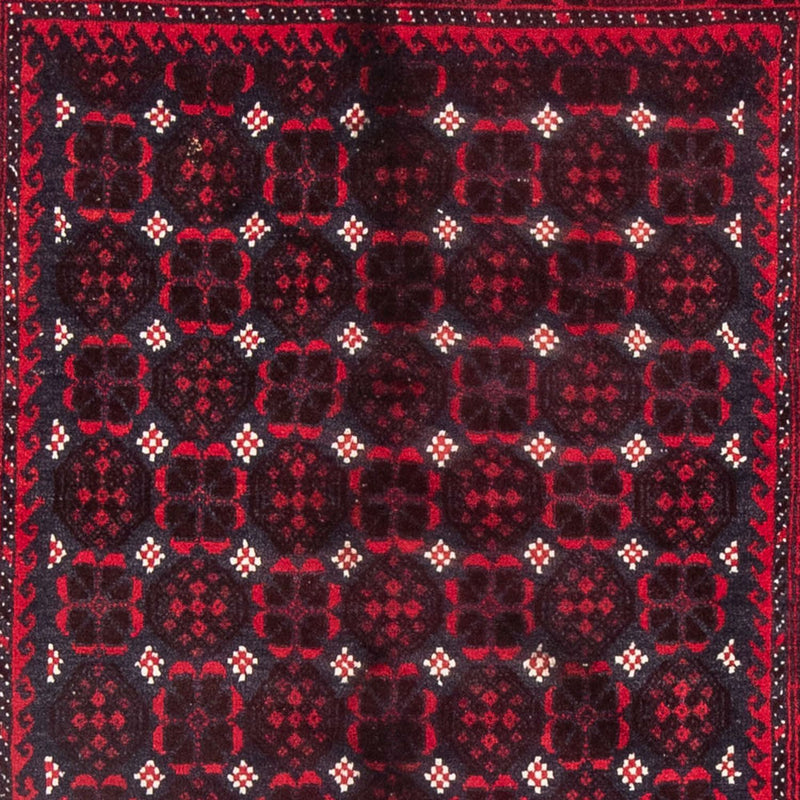 Løber Baluch-tæppe - 185 x 107 cm - rød