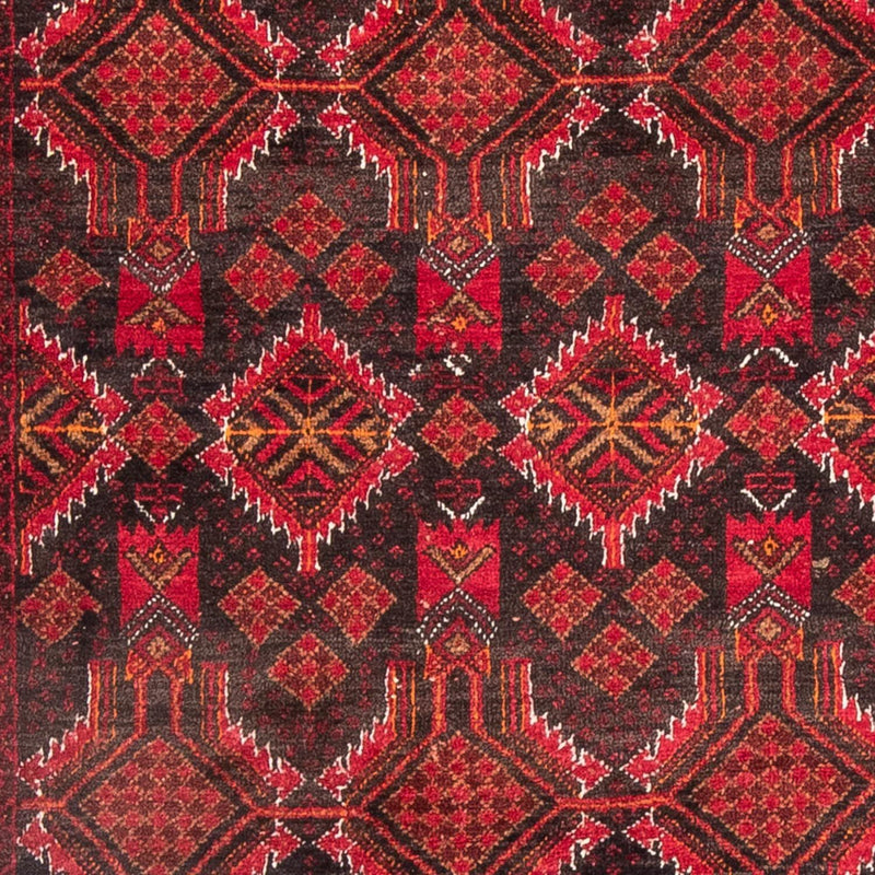 Løber Baluch-tæppe - 191 x 102 cm - rød