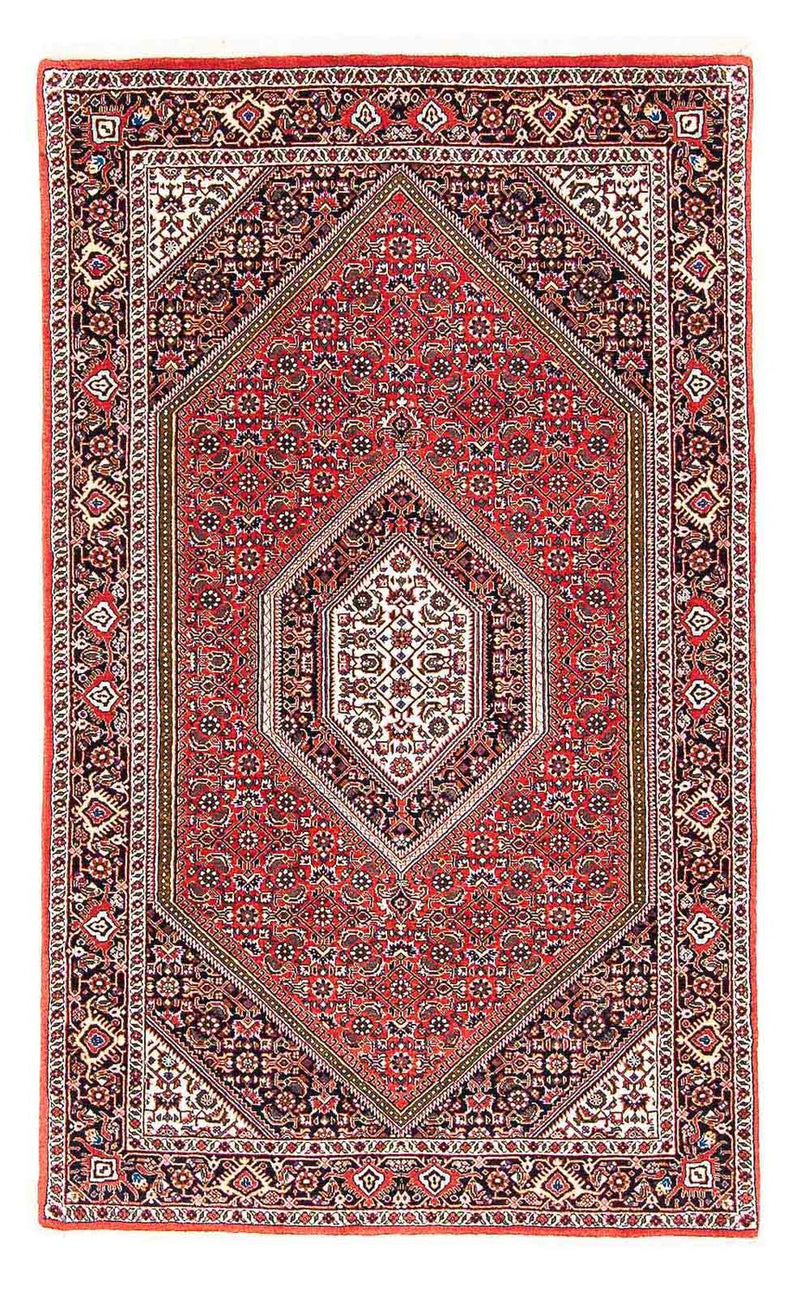 Persisk tæppe - Bijar - 167 x 108 cm - rød