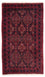 Baluch-tæppe - 169 x 136 cm - mørkerød