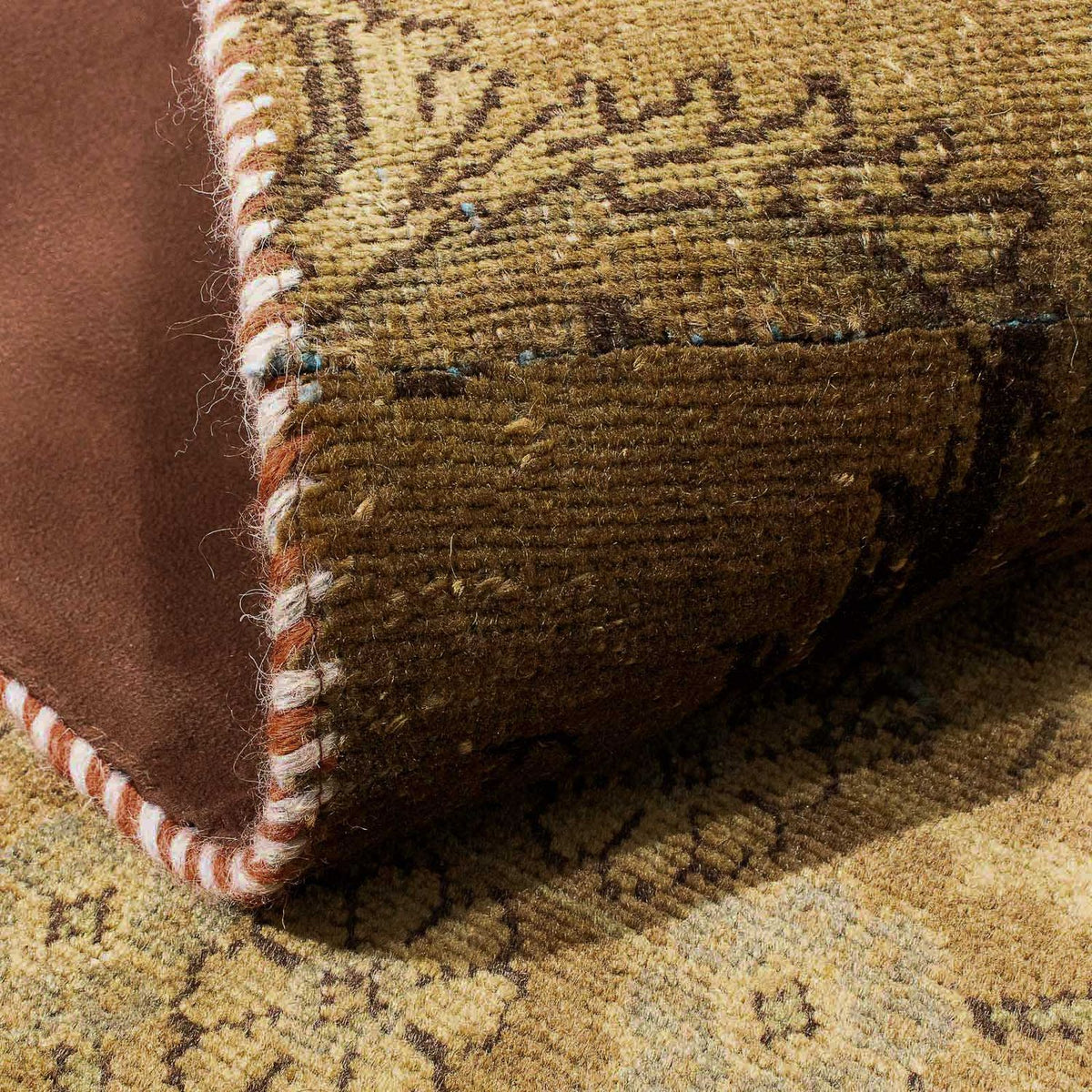 Patchwork-tæppe - 207 x 128 cm - flerfarvet