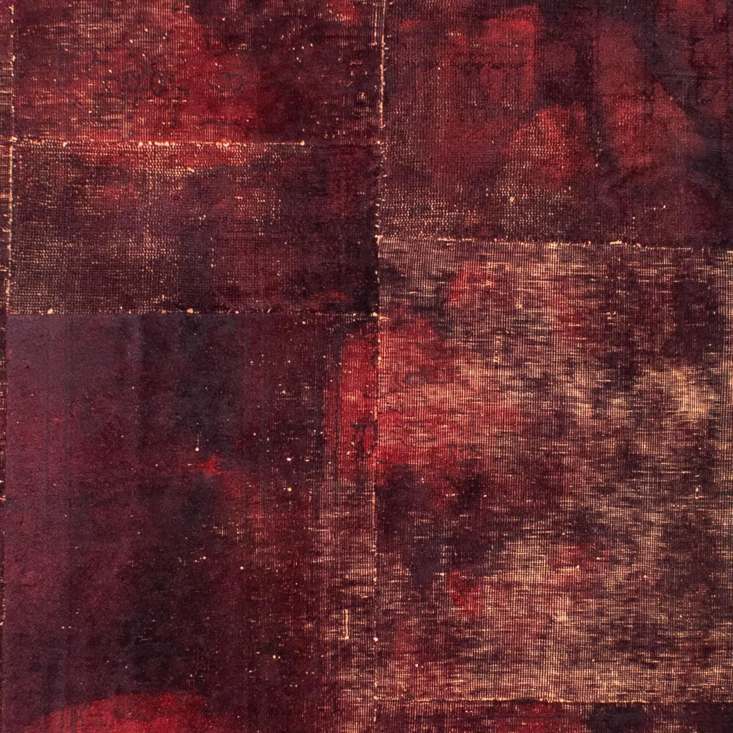 Patchwork-tæppe - 300 x 197 cm - flerfarvet