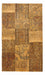 Patchwork-tæppe - 205 x 131 cm - flerfarvet