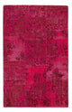 Patchwork-tæppe 202x127cm - Perserteppich Wollteppich