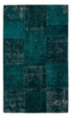 Patchwork-tæppe 205x131cm - Perserteppich Wollteppich