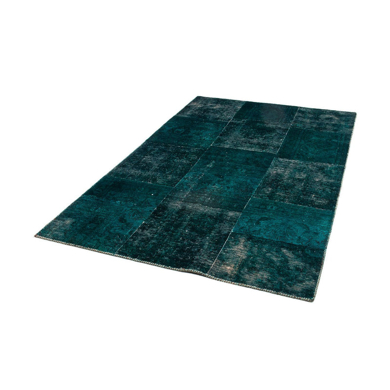 Patchwork-tæppe - 205 x 131 cm - flerfarvet