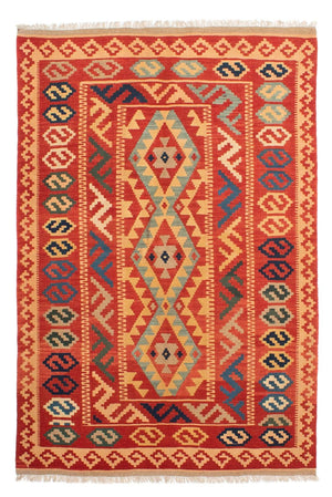 Kelim-tæppe - orientalsk - 245 x 174 cm - rød