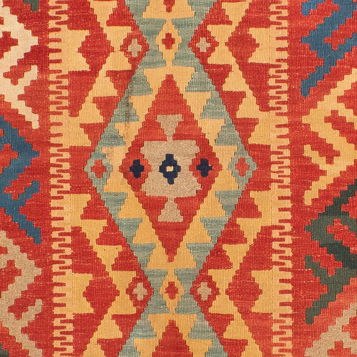 Kelim-tæppe - orientalsk - 245 x 174 cm - rød