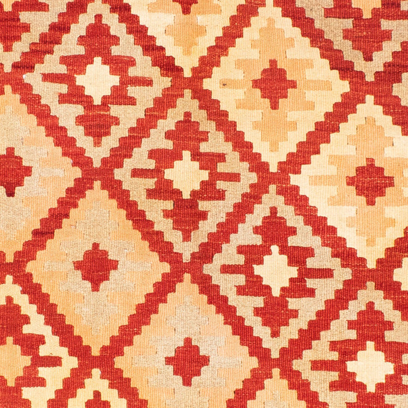 Kelim-tæppe - orientalsk - 211 x 155 cm - rød