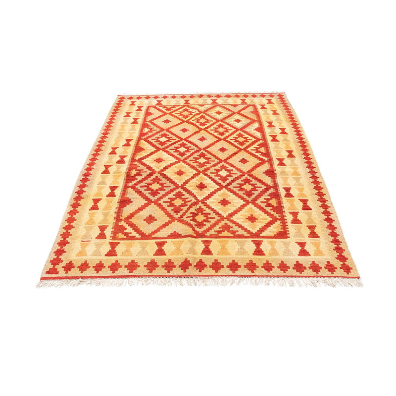 Kelim-tæppe - orientalsk - 211 x 155 cm - rød