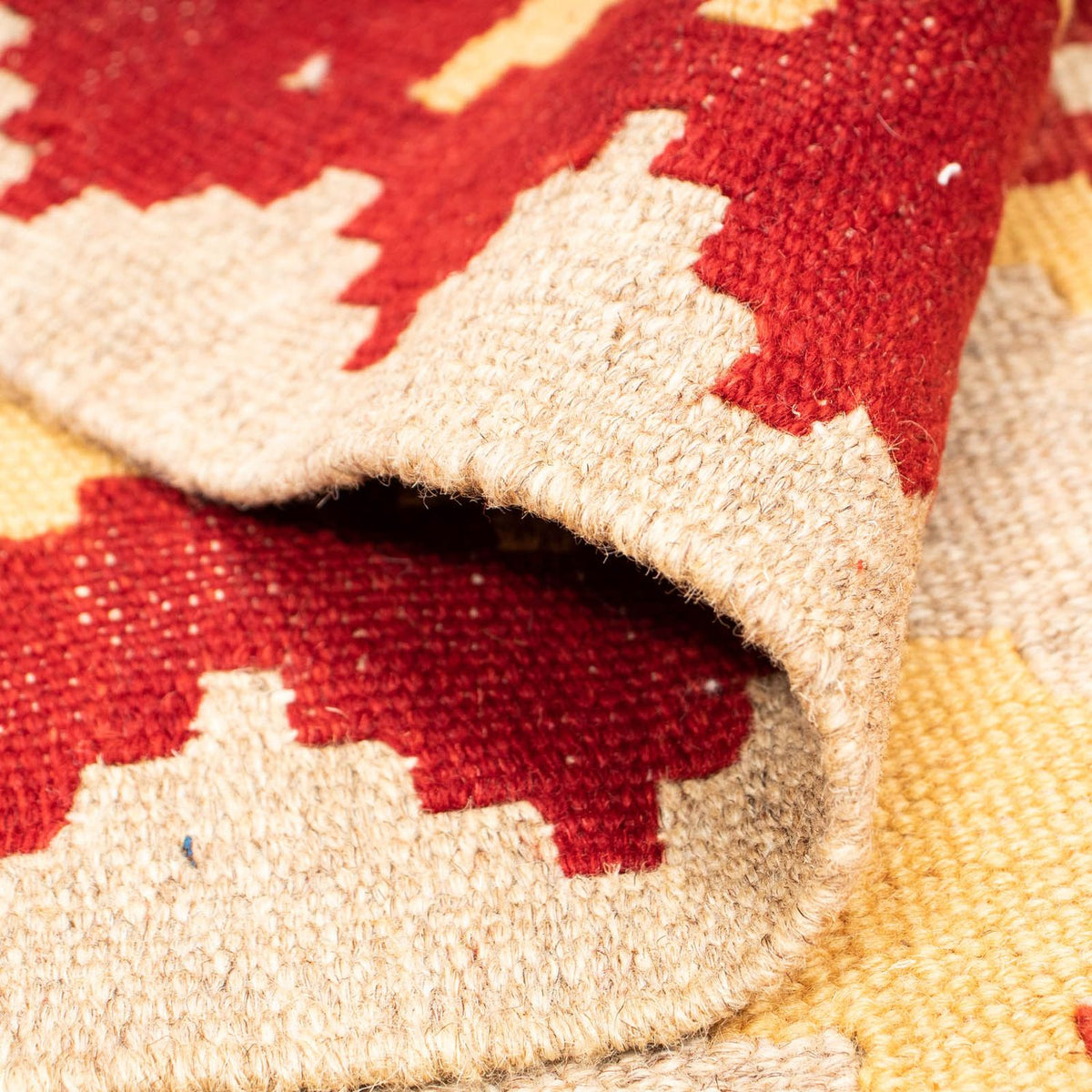 Kelim-tæppe - orientalsk - 243 x 167 cm - flerfarvet