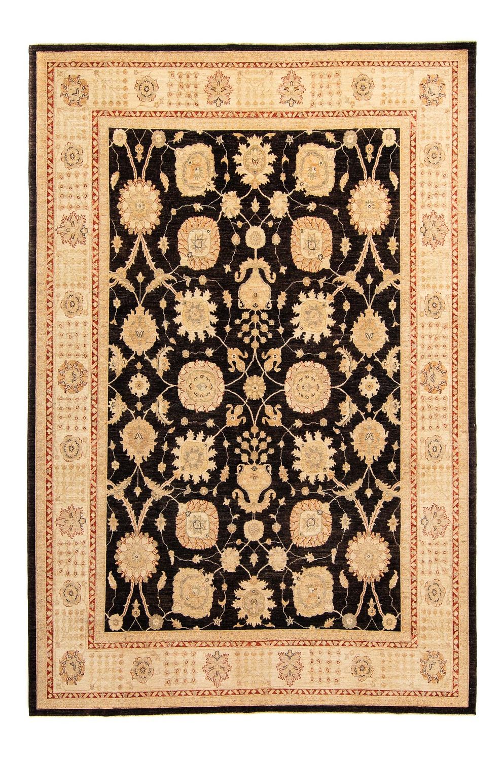 Ziegler Carpet - 408 x 302 cm - mørkeblå
