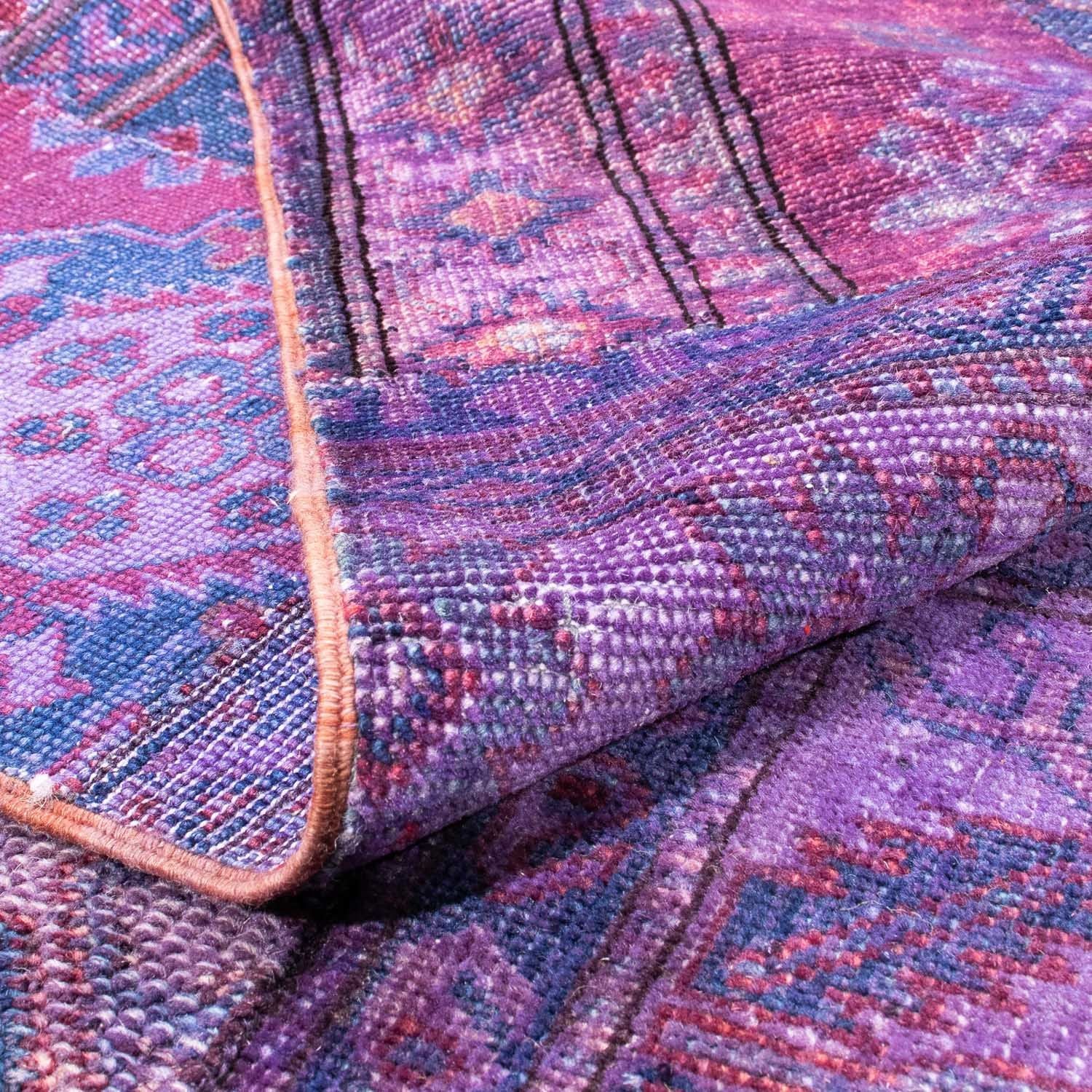 Patchwork-tæppe - 291 x 210 cm - flerfarvet