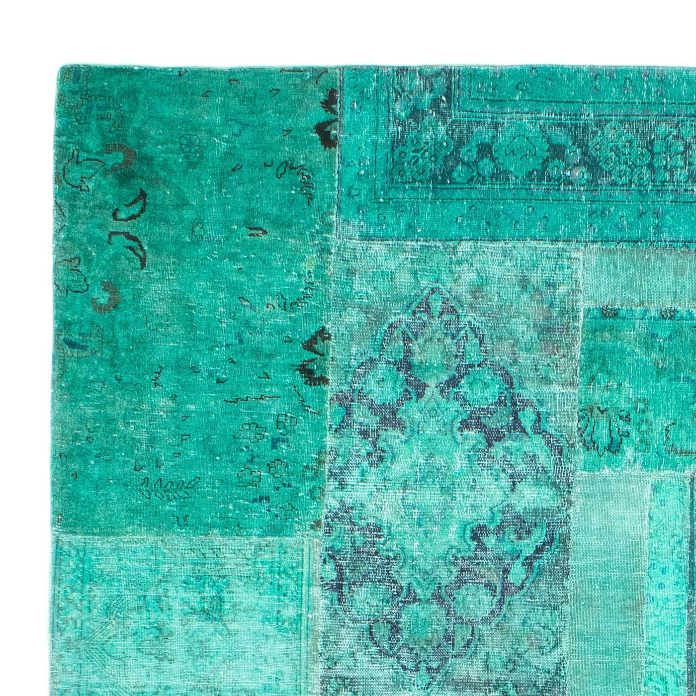 Patchwork-tæppe 297x231cm - Perserteppich Wollteppich