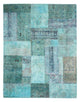 Patchwork-tæppe 238x299cm - Perserteppich Wollteppich