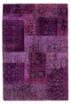 Patchwork-tæppe 271x180cm - Perserteppich Wollteppich