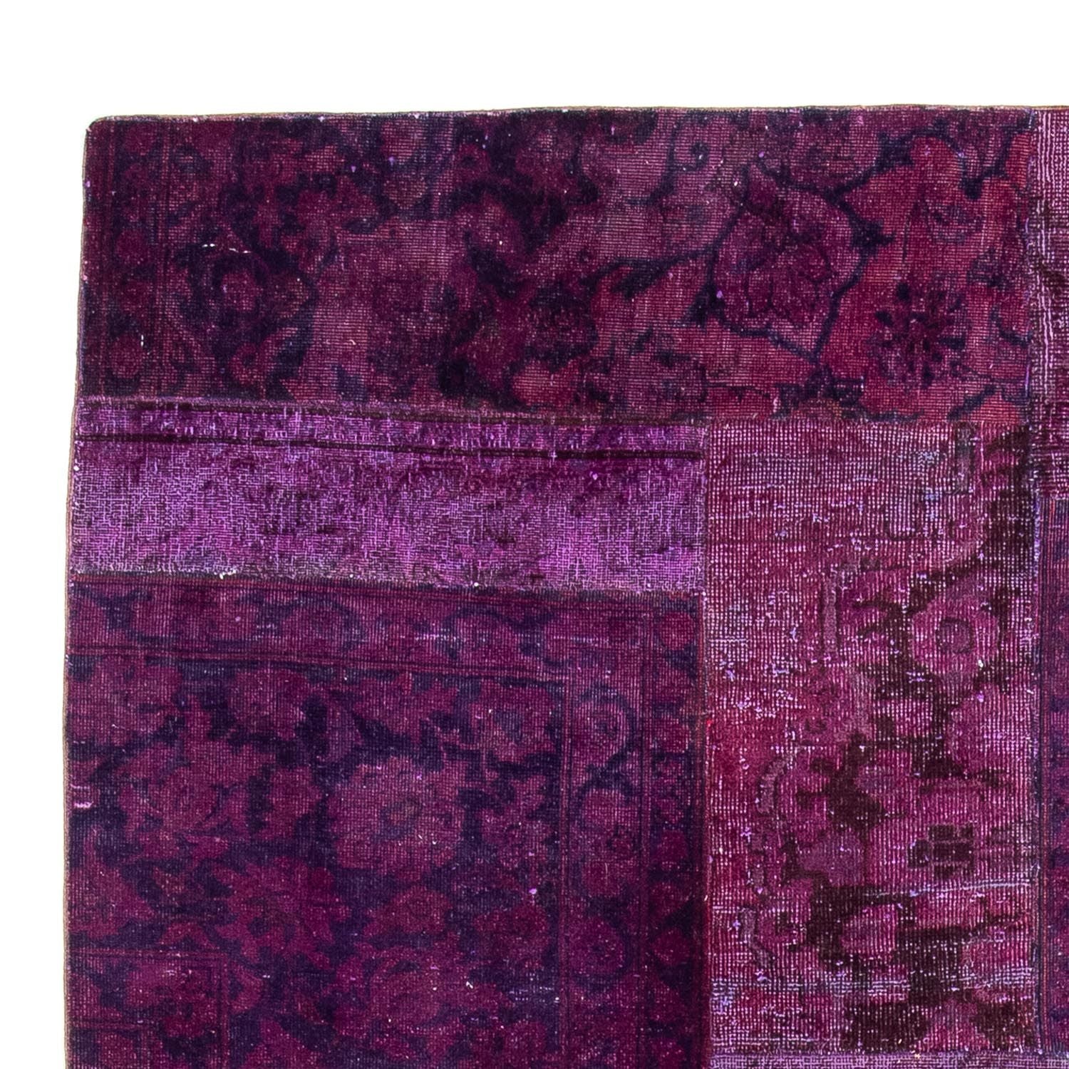 Patchwork-tæppe - 271 x 180 cm - flerfarvet