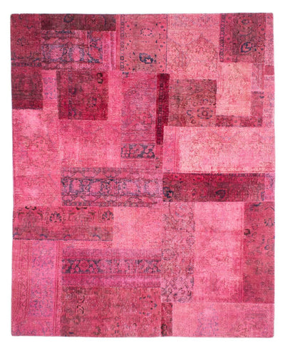 Patchwork-tæppe 232x291cm - Perserteppich Wollteppich