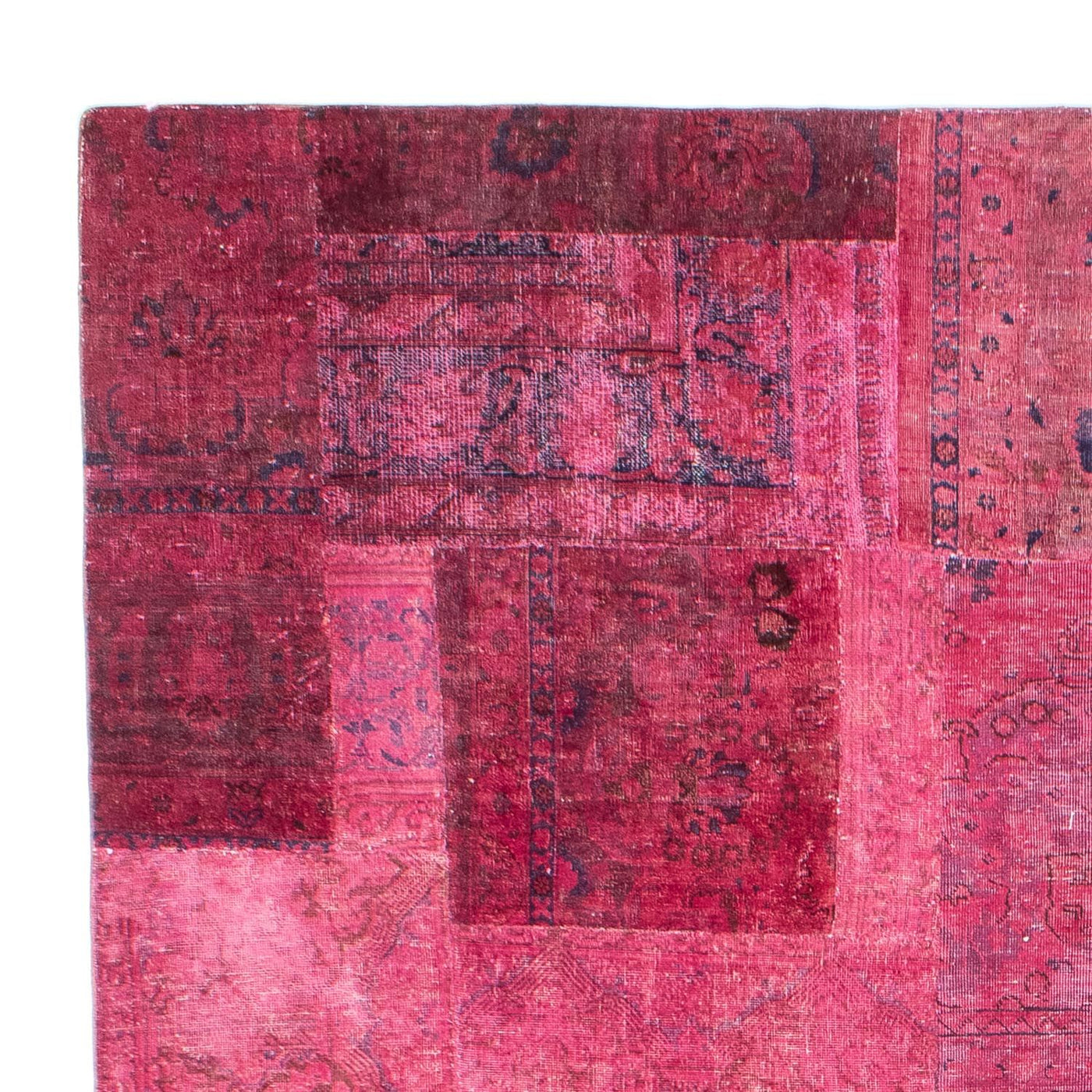 Patchwork-tæppe 291x232cm - Perserteppich Wollteppich