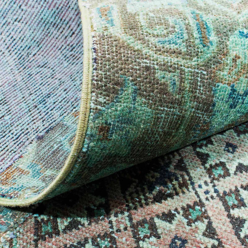 Patchwork-tæppe - 234 x 150 cm - flerfarvet