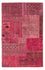 Patchwork-tæppe - 237 x 151 cm - flerfarvet