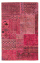 Patchwork-tæppe 237x151cm - Perserteppich Wollteppich