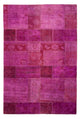 Patchwork-tæppe 271x182cm - Perserteppich Wollteppich